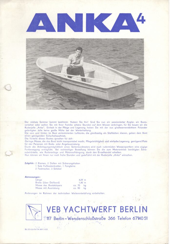 Anka 4 - VEB Yachtwerft Berlin - 1974_Seite_001
